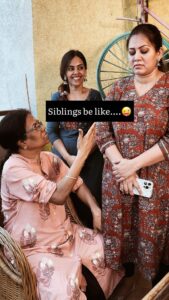 Archana Chandhoke Instagram - Tag your sibling…😜😂 @lalnirmala superrrrr 😂😂😂 #sibling #siblinggoals #fun #comedy #sister #sisters Chennai, India