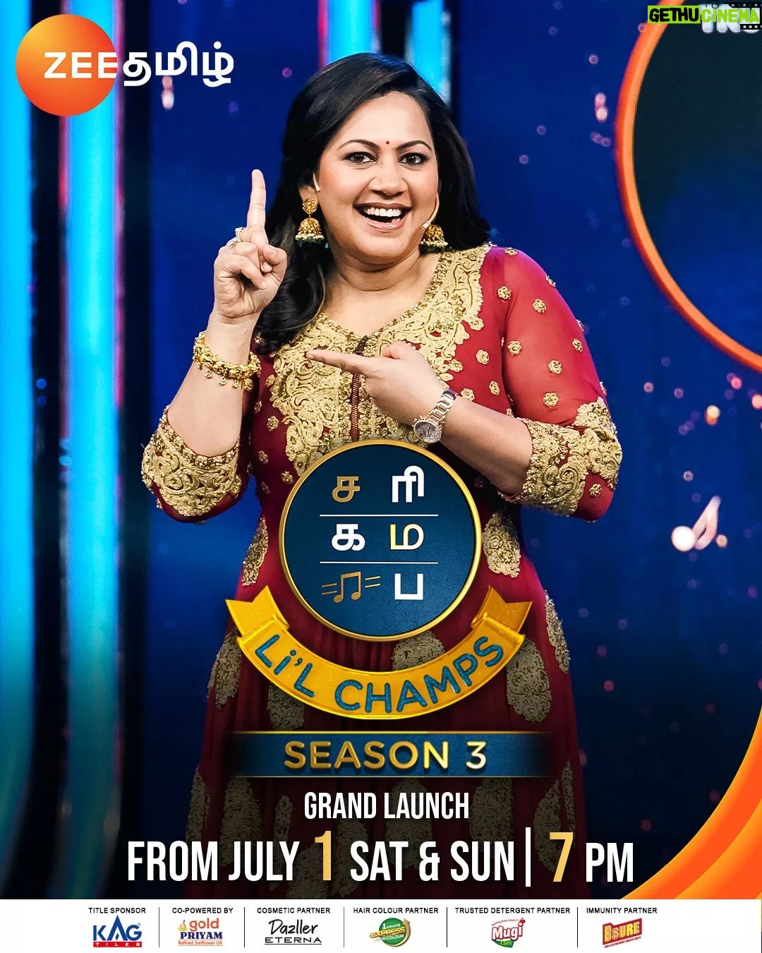 Archana Chandhoke Instagram - ஆட்டம் போடு ..! வேட்டப் போடு ..! 🤩 அர்ச்சனா வந்தாலே தூள் களப்பும் பார் ..! 🥳 Saregamapa Lil Champs Mega Audition | July 1 | சனி மற்றும் ஞாயிறு இரவு 7 மணிக்கு. #SaregamapaLilChamps3 #SaregamapaLilChamps #Abhirami #VaikomVijayalakshmi #vijayprakash #Mano #Srinivsas #ZeeTamil