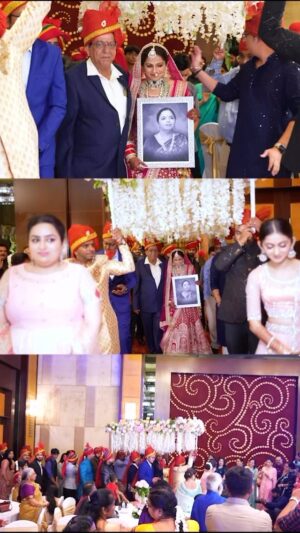 Archana Chandhoke Instagram - The wedding videos are coming out soon on @wowlife_official !! 

My daughter, born from the heart, @aanchalchandhoke just got married to the love of her life deepakbhatia93 ❣️

#TheADAffair coming soon!!

Credits - 

Magical fairy tale shot by - @turningmomentzphotography 
The outstanding brides jewellery from @new_ideas_fashions

Extraordinary make up by the best @makeupibrahim 

Prettiest hair do by @hairstylists_vijayaraghavan 

Perfect draping by @jeevithashridar