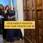 Archana Chandhoke Instagram - Travelling back to time with this trend…Been our fav song and we had to give our kutthu dance version to this song ❤️ Chennai, India