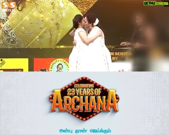 Archana Chandhoke Instagram - எப்பவும் " அன்பு மட்டும் தான் ஜெயிக்கும் " - Celebrating 23 Years of Archana Chandhoke | SS Music Voice Artist : @rjpraburjprabu Content : @kumaran_tales & @deepa_voiceover_artist Edit : @_editorjai #archanachandhoke #23years #celebration #ssmusic