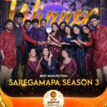 Archana Chandhoke Instagram - Best Non-Fiction...!!! #SaregamapaSeason3 Zee Tamil குடும்ப விருதுகள் 2023. #ZeeTamilKudumbaVirudhugal2023 #ZTKV #ZTKV2023 #ZeeTamil