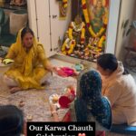 Archana Chandhoke Instagram - Our Karwa Chauth Celebration ❤️ @archanachandhoke Chennai, India