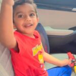Archana Chandhoke Instagram - How was your day at school!??? Aryans second day at school was as cute as this!!