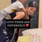 Archana Chandhoke Instagram - Their bond is so beautiful. Do u also have kids with a good amount of age difference? If yes, what do u love about it? 😃 #sibling #siblinggoals #siblinglove #family #brothersisterlove