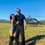 Archana Gautam Instagram – Bohot achha laga aap ke sath kaam karke. Thank you so much Sir for always motivating us during stunts. This journey has been possible all because of you ❤ @itsrohitshetty #archanagautam #kkk13 #khatrokekhiladi South Africa