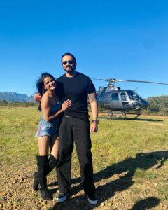 Archana Gautam Instagram - Bohot achha laga aap ke sath kaam karke. Thank you so much Sir for always motivating us during stunts. This journey has been possible all because of you ❤ @itsrohitshetty #archanagautam #kkk13 #khatrokekhiladi South Africa