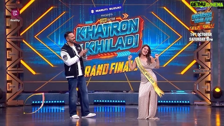 Archana Gautam Instagram - Do you agree, that Best Entertainer ke award par sirf ek Khiladi ka right hai? ☕ Dekhiye #KhatronKeKhiladi ka #GrandFinale, aaj raat 9 baje, sirf #Colors aur @officialjiocinema par. #KKK13 #KhatronKeKhiladi13 #KKK13GrandFinale @itsrohitshetty @msarenaofficial @archanagautamm @aisharma812