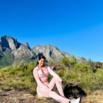 Archana Gautam Instagram – Last Day stunt outfit by @glamfit.india 
Shoes @adidasindia 
Styled by @stylebysaachivj 
Team @sanzimehta777 @styledbynikinagda #archanagautam Bo-Kaap, Cape Town
