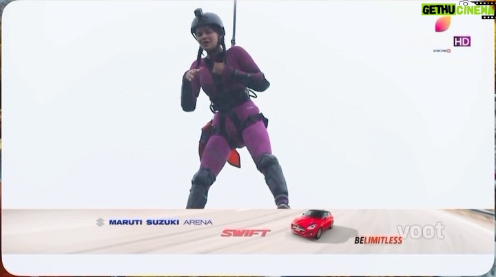 Archana Gautam Instagram - I won this stunt guys Khatron ke khiladi 13 #khatronkekhiladi #khatronkekhiladi13 @colorstv @voot @officialjiocinema @itsrohitshetty #archanagautam Mumbai, Maharashtra