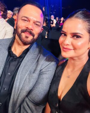 Archana Gautam Instagram - After Khatro ke khiladi Rohit Sir @itsrohitshetty today we met in @theitaofficial 
Makeup & Hair by - @sunnyroyy_official 
Styling by - @kapoormohit888