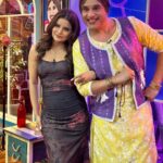 Archana Gautam Instagram - Dadi ke sath masti 😎 wo bhi Big Buzz mein 😂 @krushna30 #archanagautam Mumbai, Maharashtra