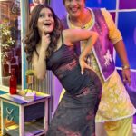 Archana Gautam Instagram - Dadi ke sath masti 😎 wo bhi Big Buzz mein 😂 @krushna30 #archanagautam Mumbai, Maharashtra