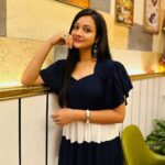 Archana Padhi Instagram - True love is SELFLESS 💙🤍 parjapati meet time 🖤 Tq for the beautiful clicks @___lokesh___lk ❤️ Costume gifted by @anchor_aish thnk u baby ❣️❣️