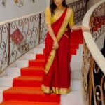 Archana Padhi Instagram - Marshallah ❤️Laal lehenga @sushil_dalai_official 😍