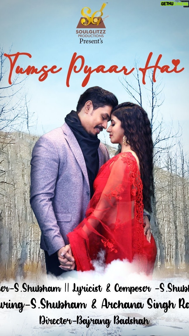 Archana Singh Rajput Instagram - Motion poster - Tumse Pyaar Hai. Ft. @s.shubham7000 & @rajput_archanasingh Director - @bajrangbadshah Choreographer - @iamrsk_9 SONG - TUMSE PYAAR HAI DIRECTOR - BAJRANG BADSHAH FEATURING - S.SHUBHAM & ARCHANA SINGH RAJPUT SINGER - @s.shubham7000 LYRICIST & COMPOSER - S.SHUBHAM MUSIC DIRECTOR - BAJRANG BADSHAH MUSIC PRODUCTION & ARRANGEMENTS - SANDEEP MITRA RECORDED AT KRISHNA AUDIO GOREGAON MIX AND MASTERED - UDDIPAN SHARMA CHOREOGRAPHER - @iamrsk_9 MOTION POSTER - @pixelforestfilmstudio POSTER - Prathamesh EDIT - @mn2.bhatiya MAKE UP & HAIR STYLE- @glitterbytabrezkhan DRONE - PRINCE (KULLU - MANALI) ASSISTANT DIRECTOR - RAHUL KAMBLE ASSISTANT CHOREOGRAPHER - @iamlaxmidaslee ART DIRECTOR - RAJ GHOIL #tumsepyaarhai #sshubham #archanasinghrajput #newsong #newrmanticsong #reels #motiongraphics #motionpicture #motionposter❤️ Mumbai - मुंबई