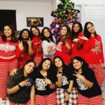 Archana Suseelan Instagram – Fun ladies PJ night ….Christmas bash…. my super ladies with super high energy @eccmafamily Thank you, @nimz_rhythm, for hosting such a memorable evening for us