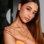 Ariah Agarwal Instagram - I speak fluent in orange & diamonds 💎 Jewellery @orrajewellery Outfit @labeld MUA @smitartist Photohrapher & cheerleader @nirali_manek @niralimanek_photography . . . . . #orra #orrajewellery #dimpleshroff #niralimanek #ariahagarwal #ariahlove #foryoupage #collab #stylefashion
