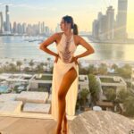 Ariah Agarwal Instagram - Beach day in @kairesortwear 🏝️👙☀️ . . . #kairesortwear #dubai #palmjumeirah #ariahlove FIVE Palm Jumeirah Dubai