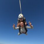 Ariah Agarwal Instagram - I kissed the sky 🪂💙 . . . - Sky dive, 2023. Skydive Dubai