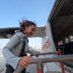 Ariah Agarwal Instagram - I kissed the sky 🪂💙 . . . - Sky dive, 2023. Skydive Dubai