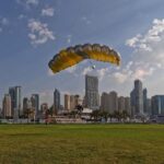 Ariah Agarwal Instagram - I kissed the sky 🪂💙 . . . - Sky dive, 2023. Skydive Dubai