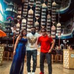 Ariyana Glory Instagram - Melbourne to Hyderabad ♥️ Good times and good vibes 🎉 Tiger @ajay.mysore_ anna 🔥