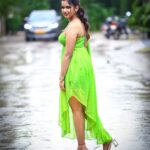 Ariyana Glory Instagram – 💚 

Costume @firoz_design_studio 
📸 @naveen_photography_official