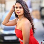 Ariyana Glory Instagram – ❤️ slaying it in my own way 

#ariyanaglory #ariyana 

Costume @firoz_design_studio 
Click @naveen_photography_official