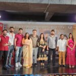 Ariyana Glory Instagram - Congratulations to the team #skanda on the Cult Success #skanda success interview Costume @firoz_design_studio
