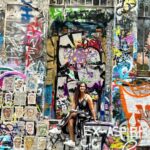 Ariyana Glory Instagram - #memories #ariyanaglory #ariyana #melbourne #australia #graffitiart #graffitylane Street Art Graffiti - Hosier Lane, Melbourne