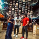 Ariyana Glory Instagram - Melbourne to Hyderabad ♥️ Good times and good vibes 🎉 Tiger @ajay.mysore_ anna 🔥
