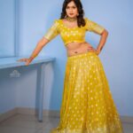 Ariyana Glory Instagram - #ariyana #ariyanaglory Costume @mangai_collections Jewellery @yuvi_collections Makeover by @vitta_makeovers Captured by @mr_swamy_model