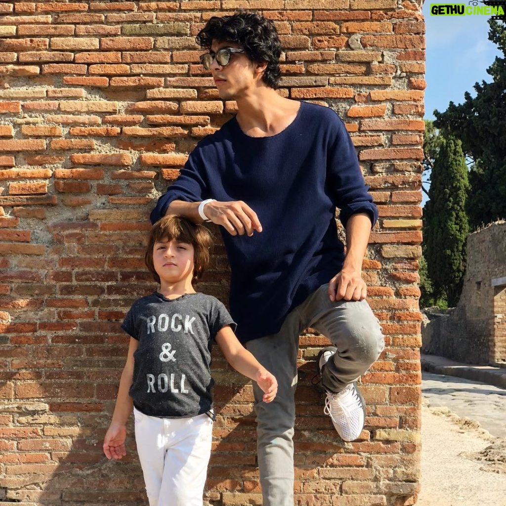 Aryan Khan Instagram - Nobody lays a hand on my brother. Naples, Italy