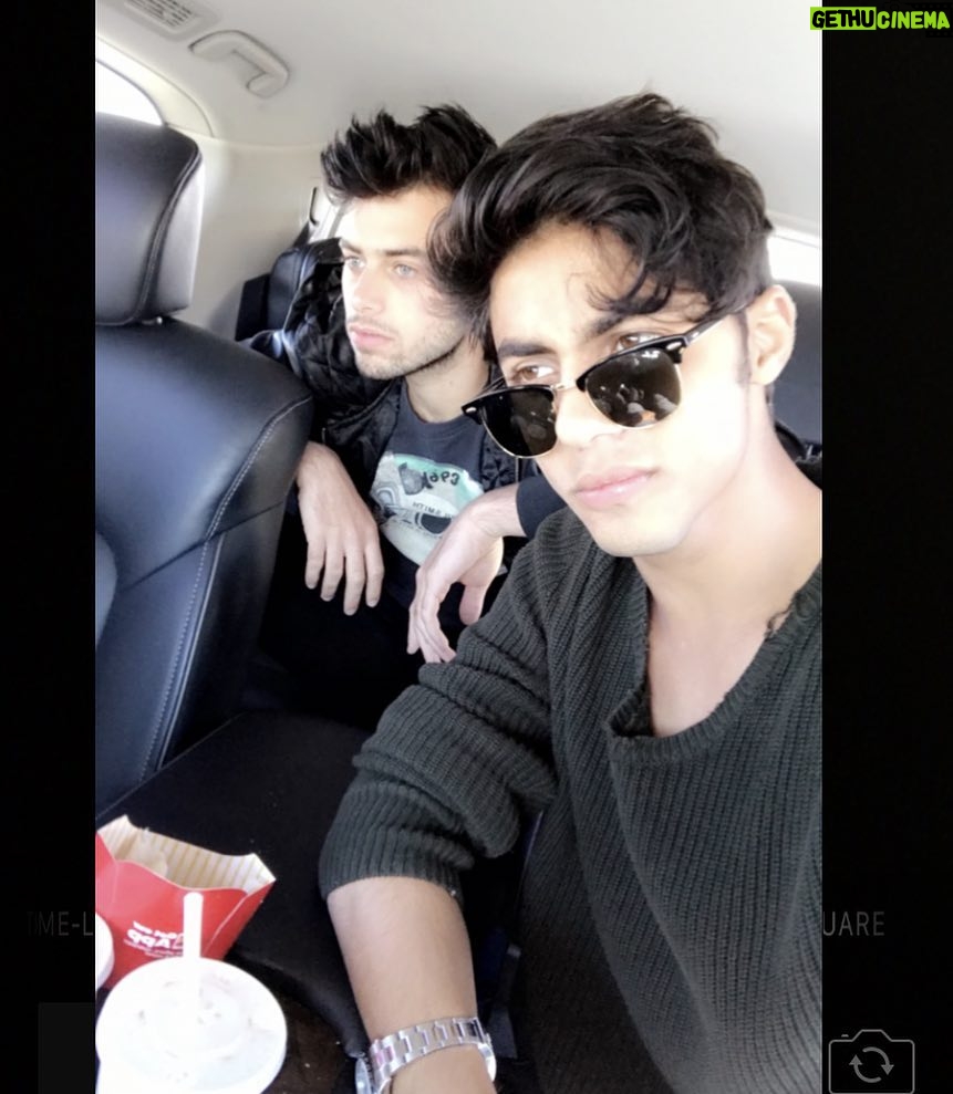 Aryan Khan Instagram - Eyes on the road.