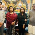 Aseema Panda Instagram - Privileged to have the opportunity of delightful meeting, with the Honourable Minister of Education and SD&E Shri Dharmendra Pradhan & his Family at his official residence in New Delhi. Had some beautiful conversations over various aspects and prospects & realised his vibrant vision for India , especially for Odisha in his eyes. Obliged for t warmth and blessings... 🙏