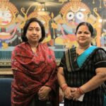 Aseema Panda Instagram - Privileged to have the opportunity of delightful meeting, with the Honourable Minister of Education and SD&E Shri Dharmendra Pradhan & his Family at his official residence in New Delhi. Had some beautiful conversations over various aspects and prospects & realised his vibrant vision for India , especially for Odisha in his eyes. Obliged for t warmth and blessings... 🙏