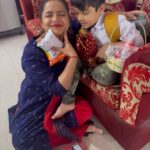 Aseema Panda Instagram - Has anyone of you ever had a deal of love ❤️ like this before? 🥰🥰🥰 Ps: Well mrs. @subhramohapatra92, I confirmed the deal with ur son today. 👍 #premagarakha