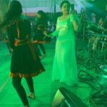 Aseema Panda Instagram - Such an energetic show at Marshaghai College, Kendrapada✨ Team Aseema Panda Live🎤🔥 Marshaghai, Orissa, India