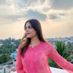Asha Bhat Instagram - Pretty skies will forever have my 🩷