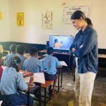 Asha Bhat Instagram - Children in some of the remotest villages in the country learn from passionate volunteer teachers, in their mother tongues, in eVidyaloka's Digital Classrooms. This is truly transformative. It is setting up the future for a number of children in these remote areas. All this is possible, with your contribution to the cause. I extend my invitation to you, to donate to eVidyaloka, so that many many more children may get quality education in the remotest places in India. Link in bio ❤️