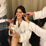 Asha Bhat Instagram - Take a little time to smile 😃 #bts #glamdiaries
