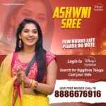 Ashwini Sree Instagram – Few hours left show some love and support How to vote?
* Login to Disney plus hotstar
* Search Biggboss Telugu 7
* Tap on vote
* Cast 1 vote to ASHWINI SRI
* Give 1 missed call to 8886676916
#BiggBoss #BiggBossTelugu #BiggBoss7Telugu
#BiggBossSeason7 #BiggBoss7TeluguUpdates
#DisneyplusHotstar #Hotstar #Starmaa #Trending #TrendingReels #Explore #Viral #ViralReels #Instagram
#biggboss #biggboss7telugu #starmaa #maa
#ashwiniisree #ashwini #Arabianhorse #sree
