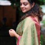 Aswathy Sreekanth Instagram - Going back to roots, reconnecting to self ❤️ #keralatemples Kanjiramattom Mahadeva Temple