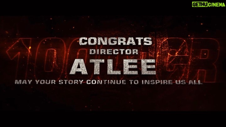 Atlee Kumar Instagram - 10 years of ATLEEISM 🔥🔥🔥 @atlee47