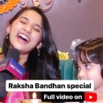 Aurra Bhatnagar Badoni Instagram - #rakshabandhan special segment with @aurrabhatnagarbadoni (Don’t forget to watch the full video on our YouTube channel) . . . . Follow - @tellychakkar . . . . . #aurabhatnagar #aurrabhatnagarbadoni #aurrabhatnagar #barristerbabu #barristerbabucolors #rakshabandhan #reelkarofeelkaro #tellychakkar