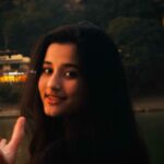 Aurra Bhatnagar Badoni Instagram - Wildly dreaming ☁️🌙✨ 📸: @deeptibhatnagarbadoni / @lovealchemi Rishikesh ऋषिकेश