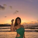 Avantika Hundal Instagram – salt air & sunset views🫶🏼