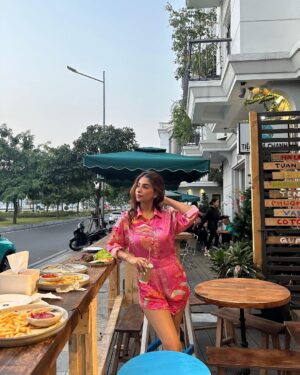 Avantika Hundal Instagram - Vietnam 🇻🇳 
📍Ha long 

Wearing @tizzi.official 
@goldcoastfilmsofficial