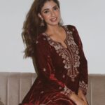 Avantika Hundal Instagram - Happy Diwali 🪔 Wearing @bharat_adiani @auorstudio